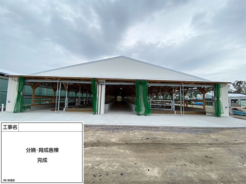 K社様 Sファーム 牛舎新築工事